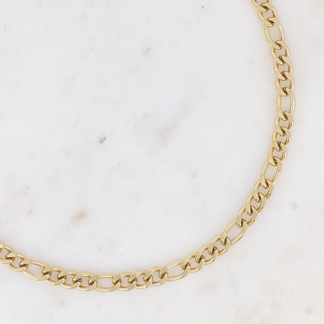 Figaro chain necklace - 43+5CM