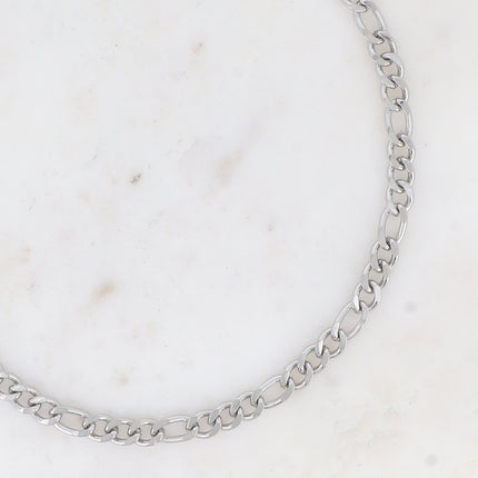 Collier - maille figaro 43+5CM