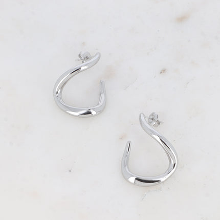 Boucles puces - ligne courbe
