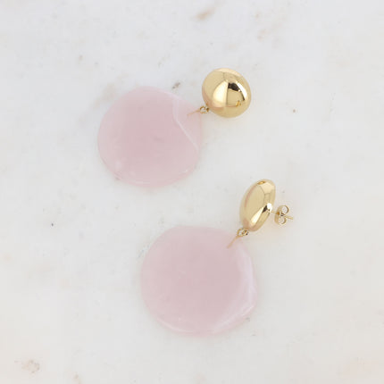 Boucles pendantes Yson - acétate coloré