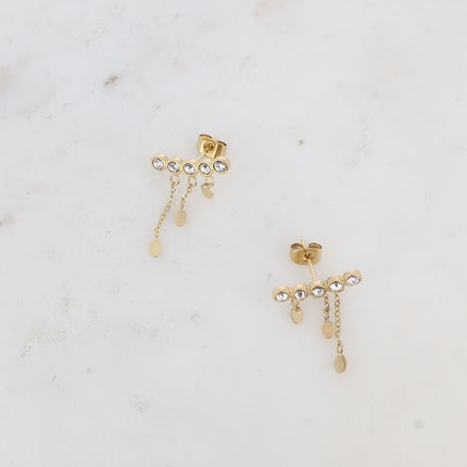 Boucles puces Pris - chaînes et oxydes de zirconium