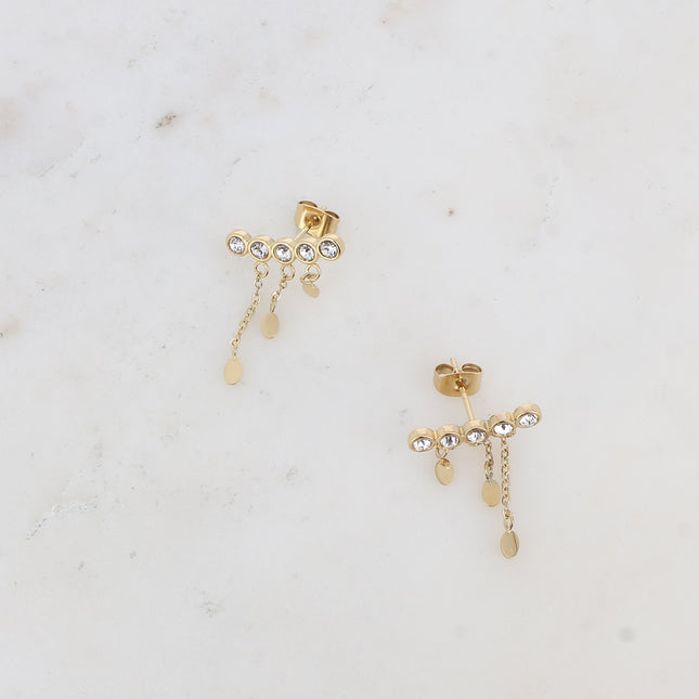 Boucles puces Pris - chaînes et oxydes de zirconium