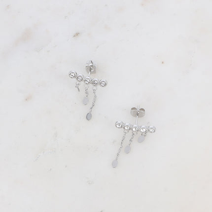 Boucles puces Pris - chaînes et oxydes de zirconium
