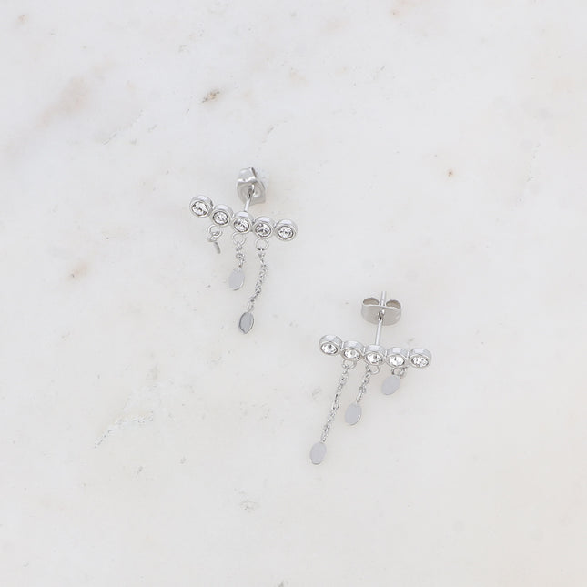Boucles puces Pris - chaînes et oxydes de zirconium