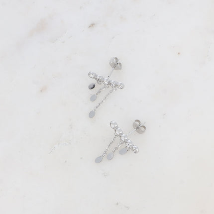 Boucles puces Pris - chaînes et oxydes de zirconium