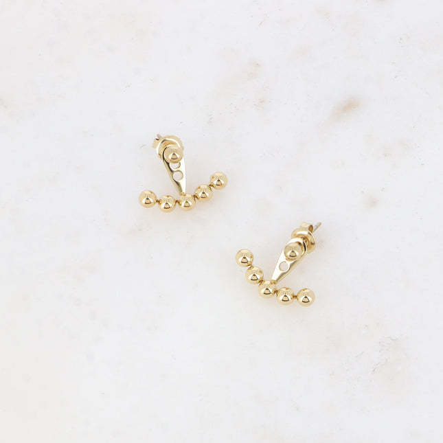 Boucles puces - boules avec pièce interchangeable