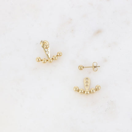 Boucles puces - boules avec pièce interchangeable