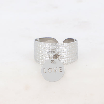 Bague - pampille LOVE