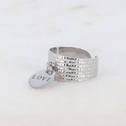 Bague - pampille LOVE