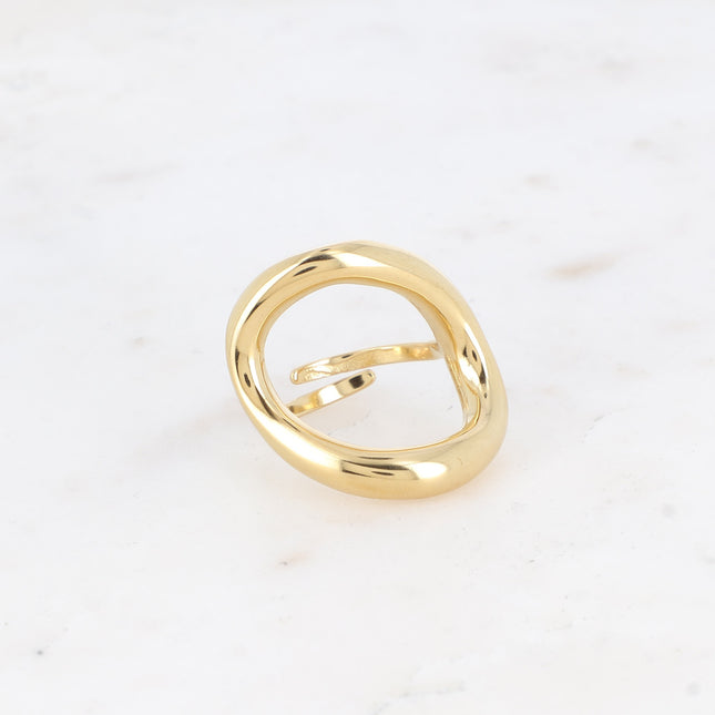 Bague Devika - ovale ajouré