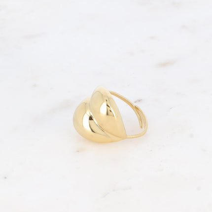 Bague Greta - formes bombées