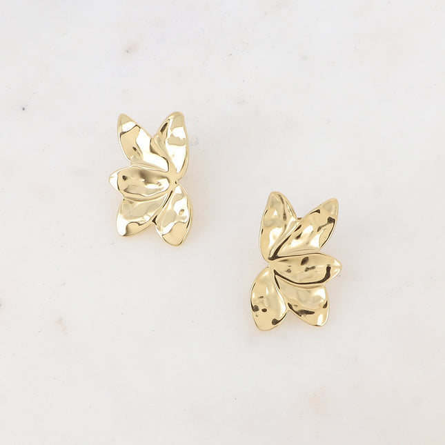 Boucles puces Sidonia - feuillages