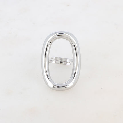 Bague Prune - rectangle ajouré