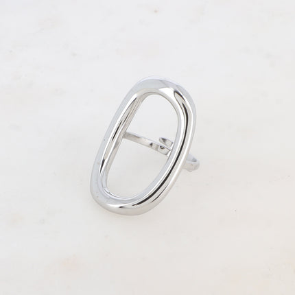Bague Prune - rectangle ajouré