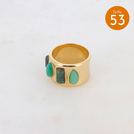 Bague Océa - 4 pierres naturelles