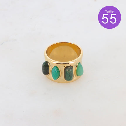 Bague Océa - 4 pierres naturelles