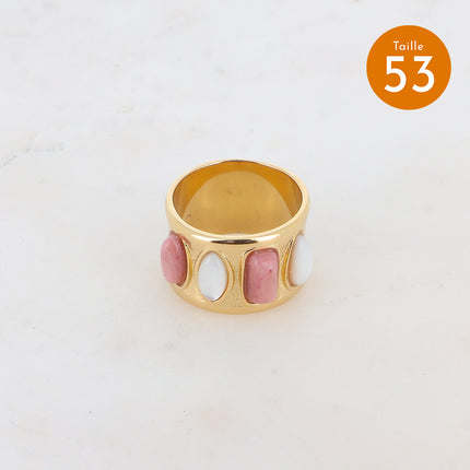 Bague Océa - 4 pierres naturelles