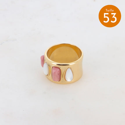 Bague Océa - 4 pierres naturelles
