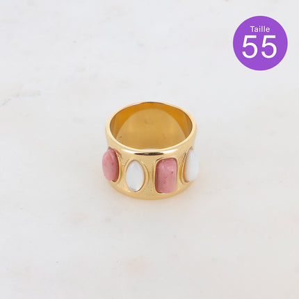 Bague Océa - 4 pierres naturelles