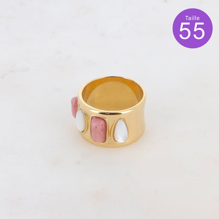 Bague Océa - 4 pierres naturelles