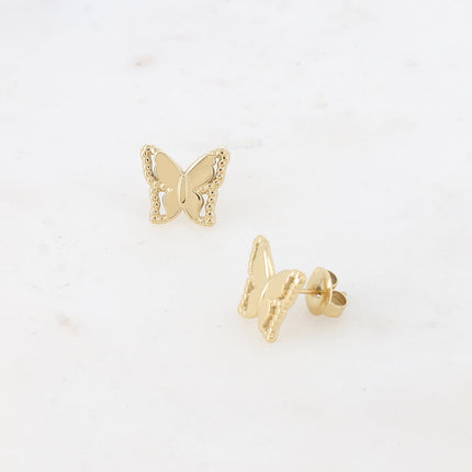 Boucles puces Kani - papillon