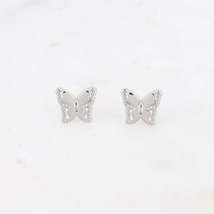 Boucles puces Kani - papillon