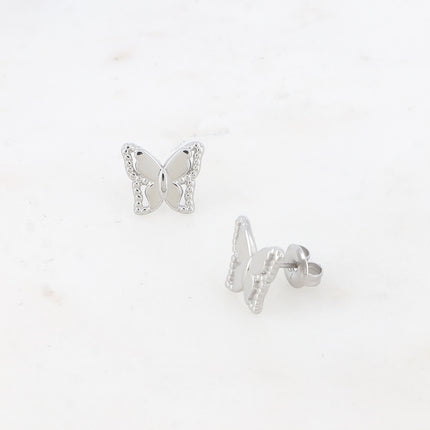 Boucles puces Kani - papillon