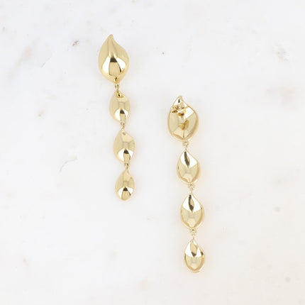 Dangling earrings - 4 drops
