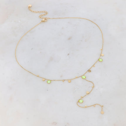 Collier Khalissa Y - cristaux Swarovski® PP20