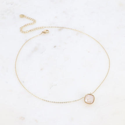 Collier Léa - cristaux 10mm