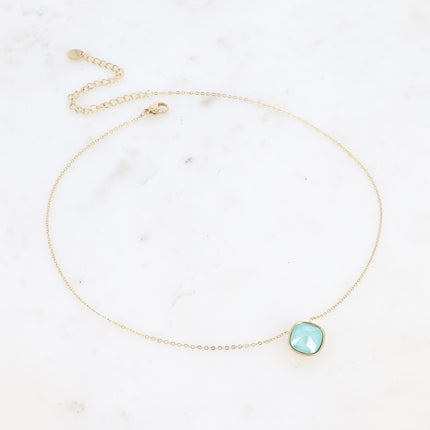 Collier Léa - cristaux 10mm