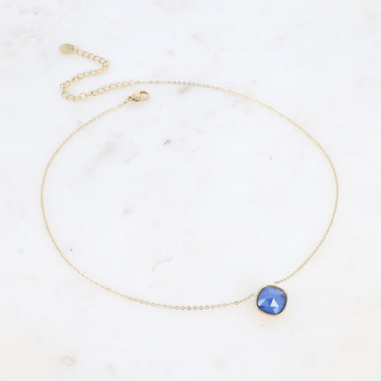 Collier Léa - cristaux 10mm
