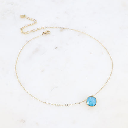 Collier Léa - cristaux 10mm