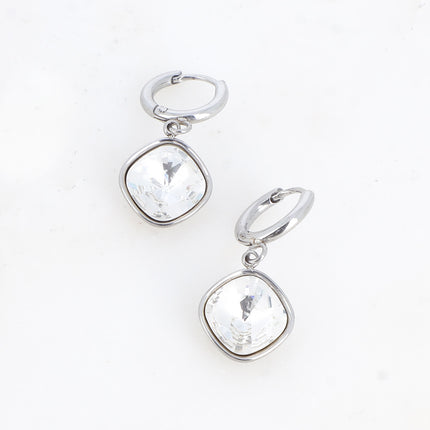 Boucles Léa - cristaux 10mm