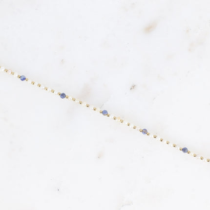 Bracelet Adella - perles d'eau douce et pierres naturelles