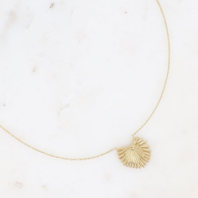 Collier - feuille de palmier