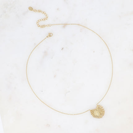 Collier - feuille de palmier