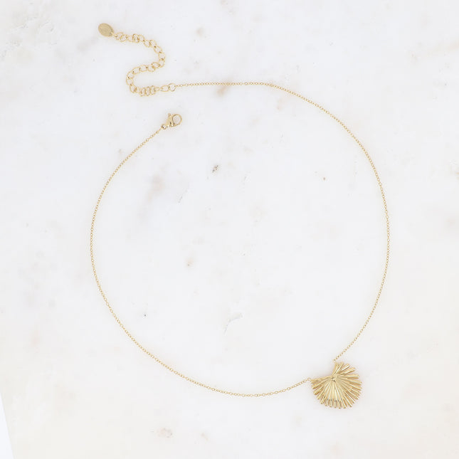 Collier - feuille de palmier