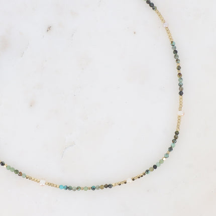 Collier Bracéline - pierres naturelles