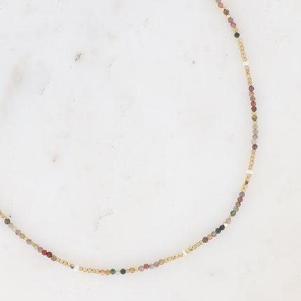 Collier Bracéline - pierres naturelles