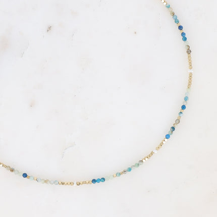 Collier Bracéline - pierres naturelles
