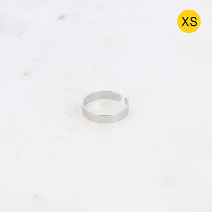 Bague Dorisia XS - anneau lisse, petite taille de doigt