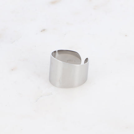 Bague large Amaryllis  - anneau lisse