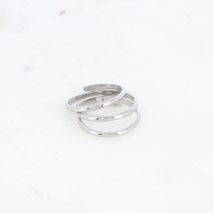 Bague Fidji - anneau lisse ajustable