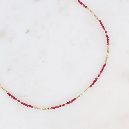 Collier Bracéline - pierres naturelles
