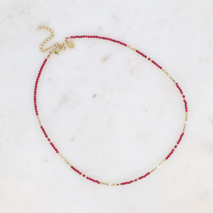 Collier Bracéline - pierres naturelles