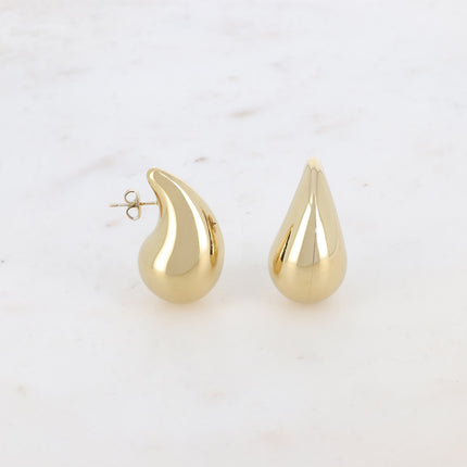 Boucles pendantes Isaé M - goutte pendante 17x30mm