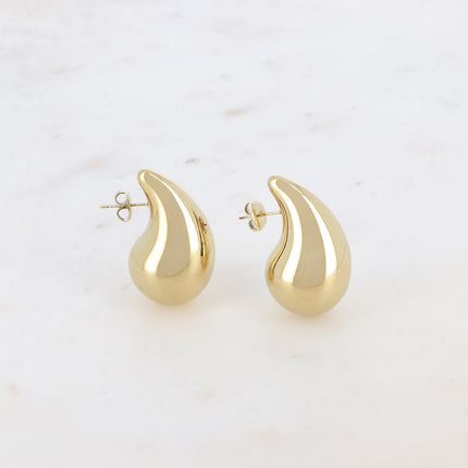 Boucles pendantes Isaé M - goutte pendante 17x30mm