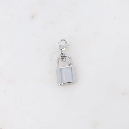 Charm Cadina - oxydes de zirconium, clef, cadenas avec étoile