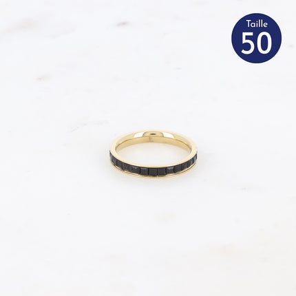 Bague Annia - oxydes de zirconium carrés